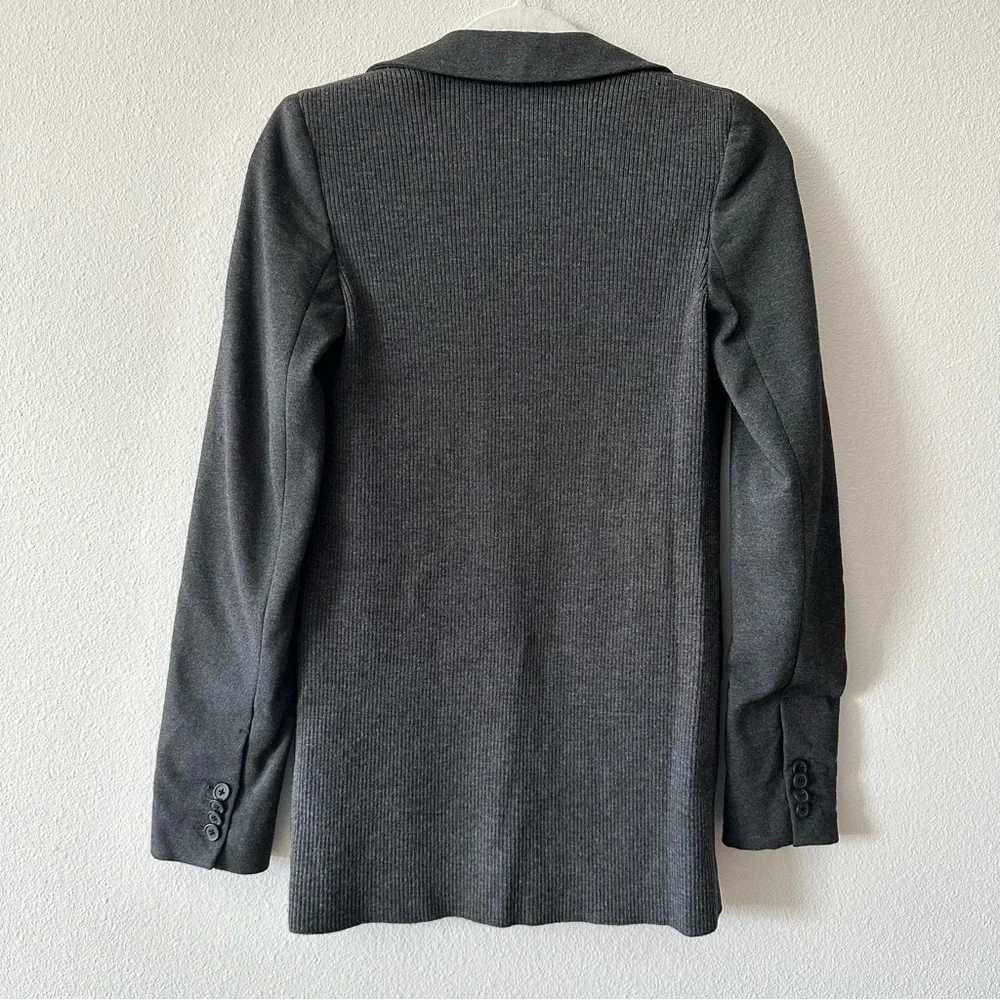 club monaco mixed media wool blend blazer